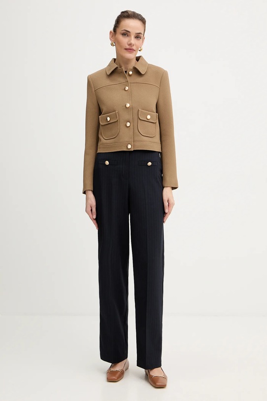 Morgan spodnie PLOUI.F granatowy AW25