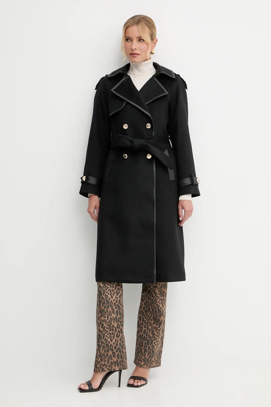 Morgan jeansy POLEO brązowy AW25
