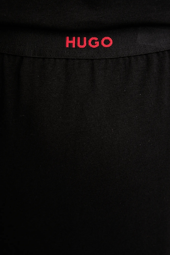 HUGO nadrág otthoni viseletre fekete 50555624