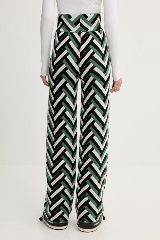 Odzież Perfect Moment spodnie wełniane Chalet W3001113 zielony