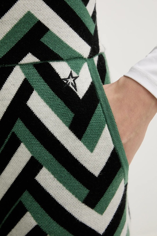 Perfect Moment spodnie wełniane Chalet zielony W3001113