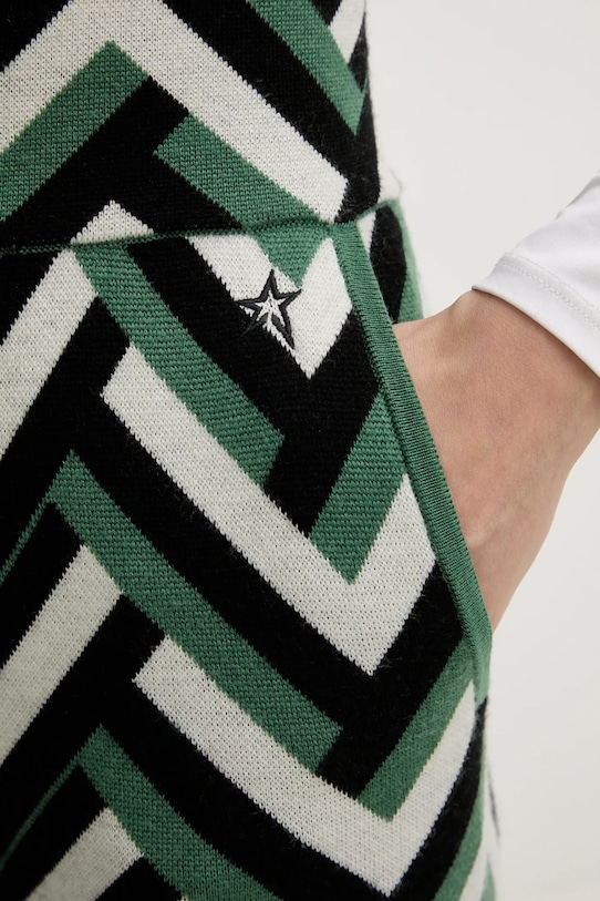 Perfect Moment spodnie wełniane Chalet zielony W3001113