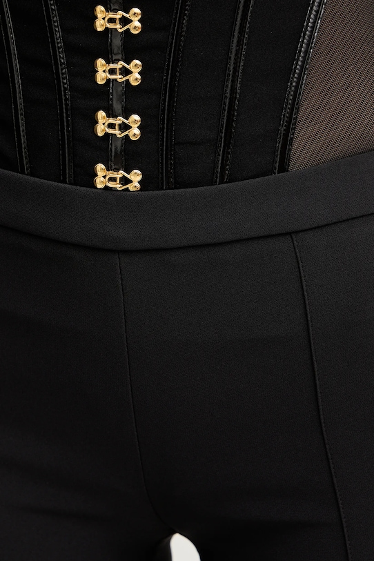 Elisabetta Franchi spodnie czarny PA13257E2