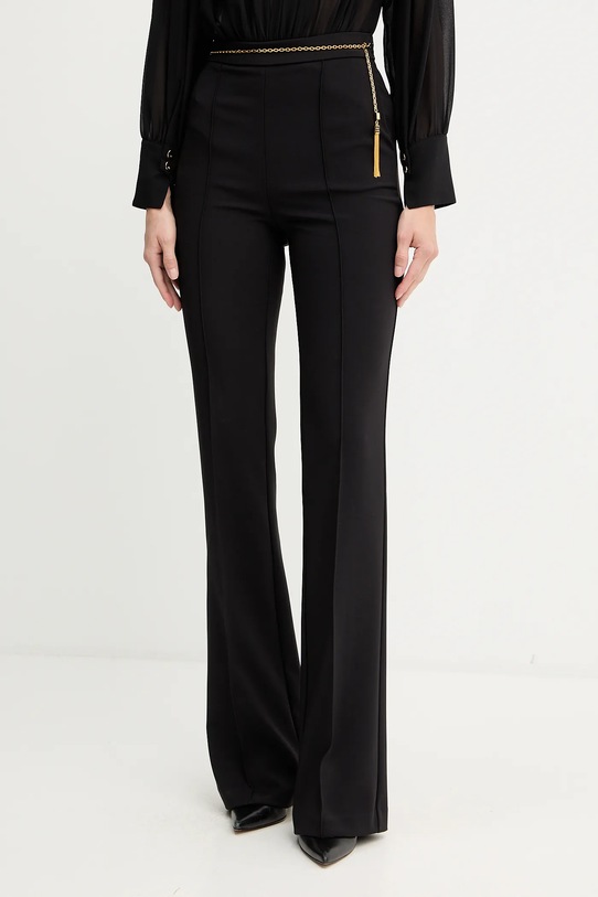 Elisabetta Franchi pantaloni panza negru PA14157E2