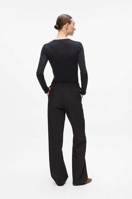 Karl Lagerfeld pantaloni A4W10110 negru AW25