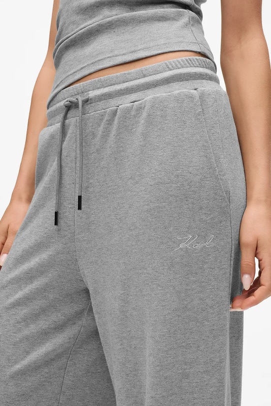 Îmbrăcăminte Karl Lagerfeld pantaloni de trening A4W44018 gri