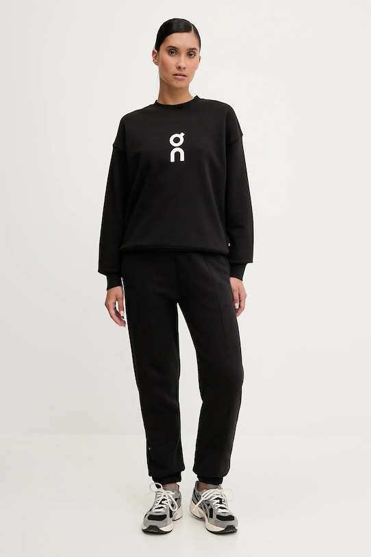 On pantaloni de trening Club 1WE10050553 negru AW25