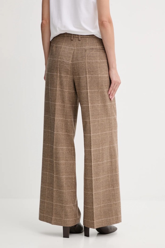 Îmbrăcăminte Marc O'Polo pantaloni din lână 508015010417 maro