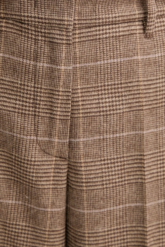 Marc O'Polo pantaloni din lână maro 508015010417