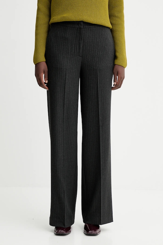 Marc O'Polo spodnie wzorzyste szary M09026210187