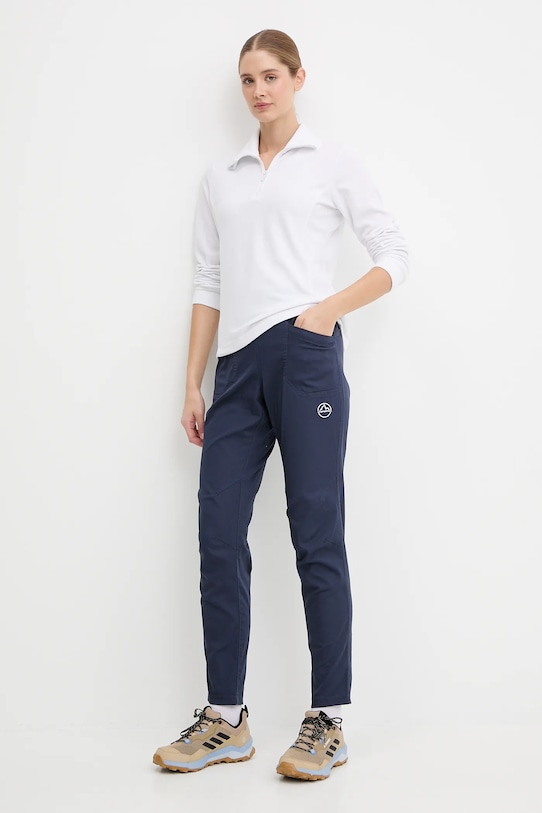 LA Sportiva spodnie outdoorowe Roots ZACP070 granatowy AW25