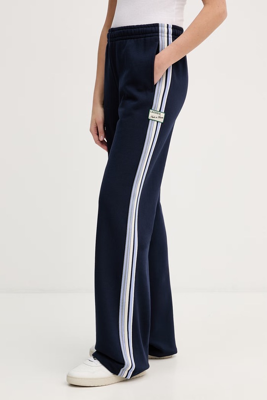 Lacoste spodnie dresowe dzianina granatowy XF5250