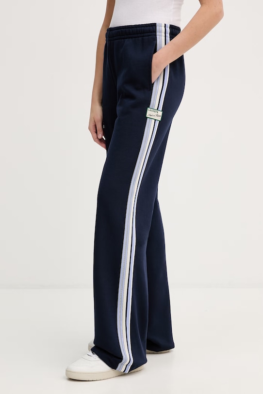 Lacoste spodnie dresowe dzianina granatowy XF5250