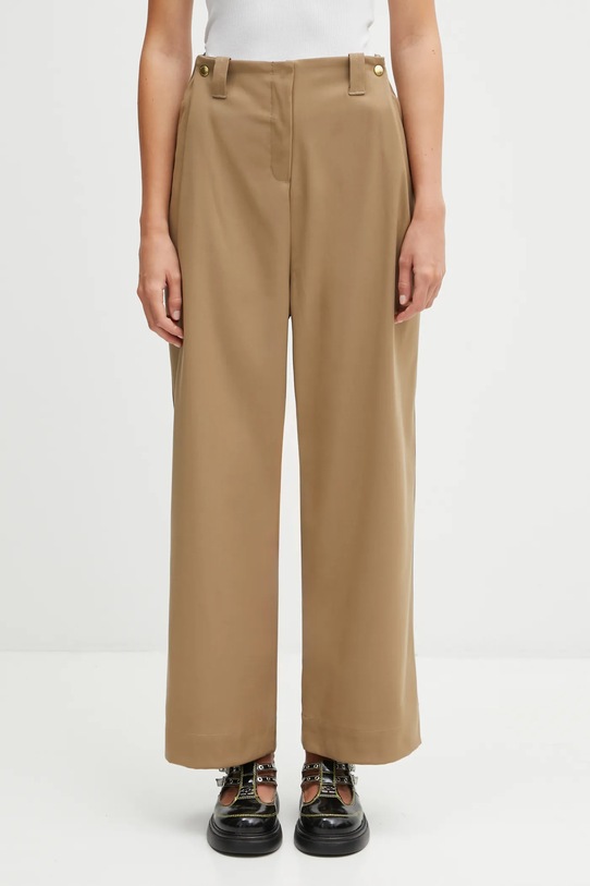 Barbour trousers Lorrie Trousers fabric brown LTR0405BE31