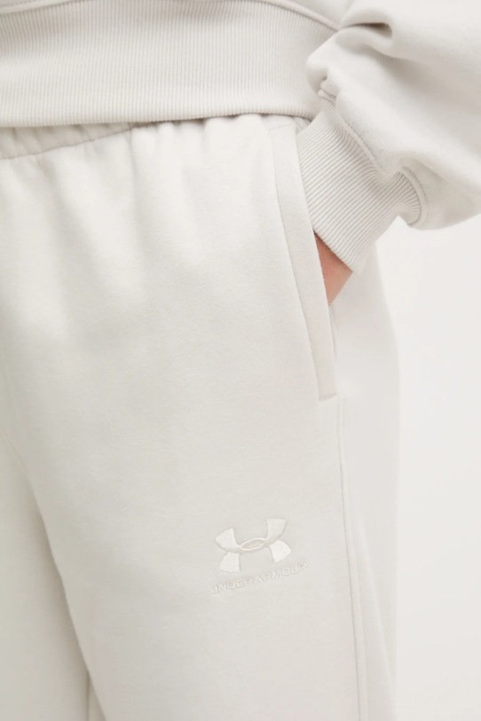 Under Armour spodnie dresowe Icon Vida beżowy 6004853