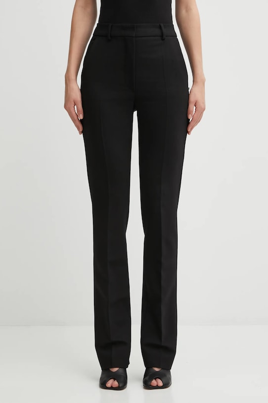 Sportmax trousers FETTA with elastane black 2522136051600