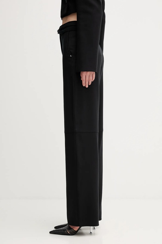 Sportmax spodnie SOSPIRO 2522136111600 czarny AW25