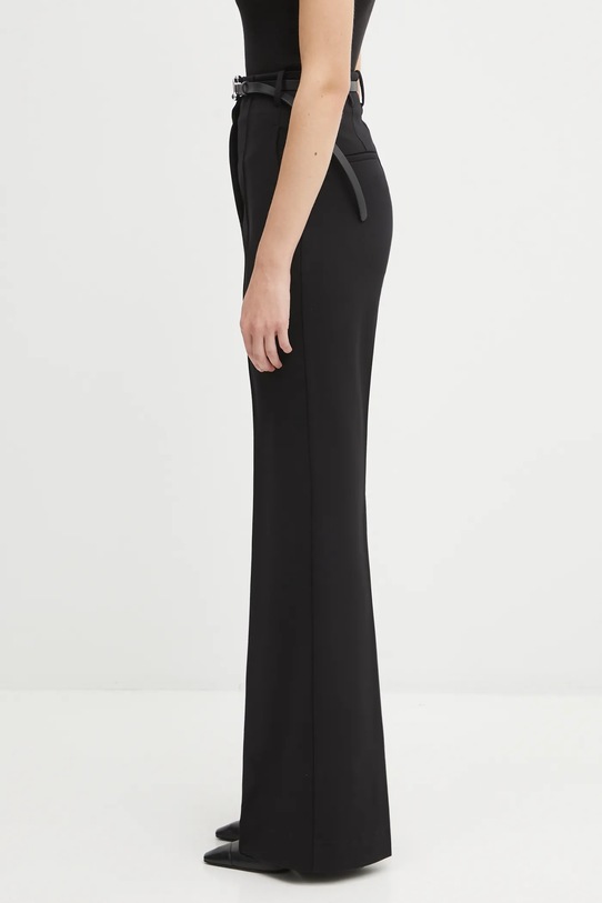 Sportmax spodnie TEXAS 2522786021600 czarny AW25