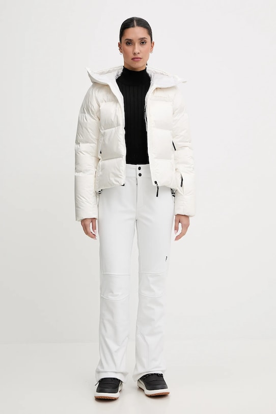 Peak Performance spodnie narciarskie G80475 biały AW25