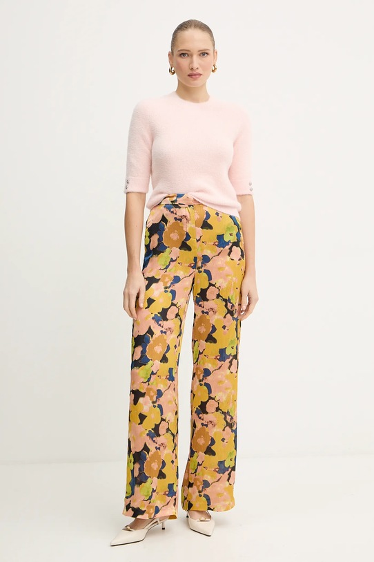 Morgan spodnie PERY.F żółty AW25