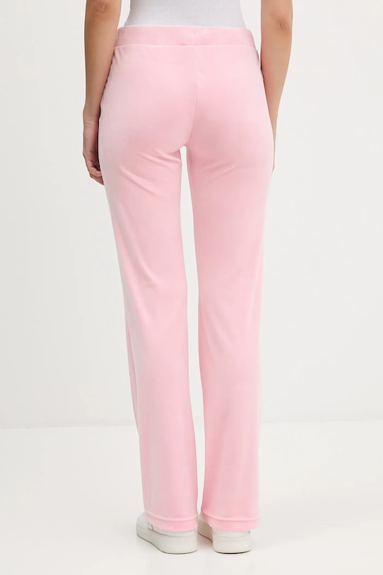 Îmbrăcăminte Juicy Couture pantaloni de trening din velur JCWBJ225311 roz