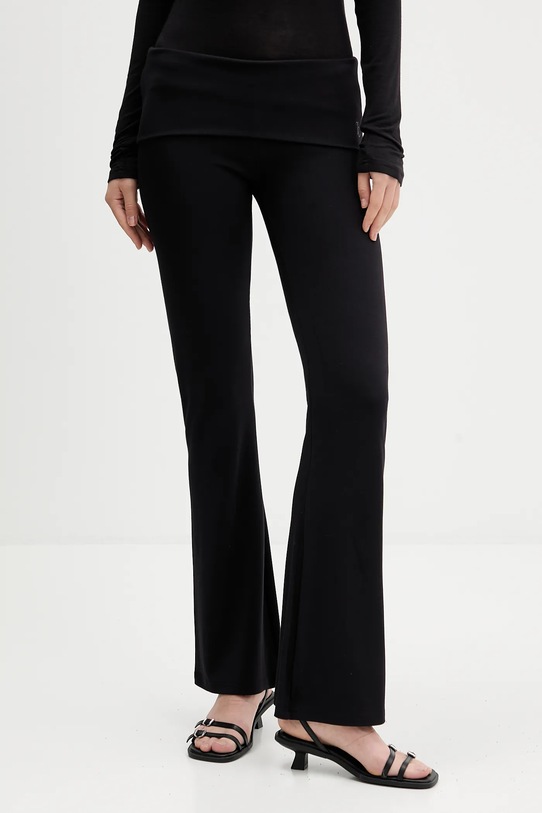 Legíny Juicy Couture pletenina černá JCWBJ225314