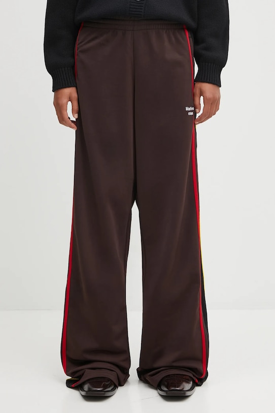 Панталон Martine Rose Wide Leg Trackpant 167JT12722 кафяв AW25