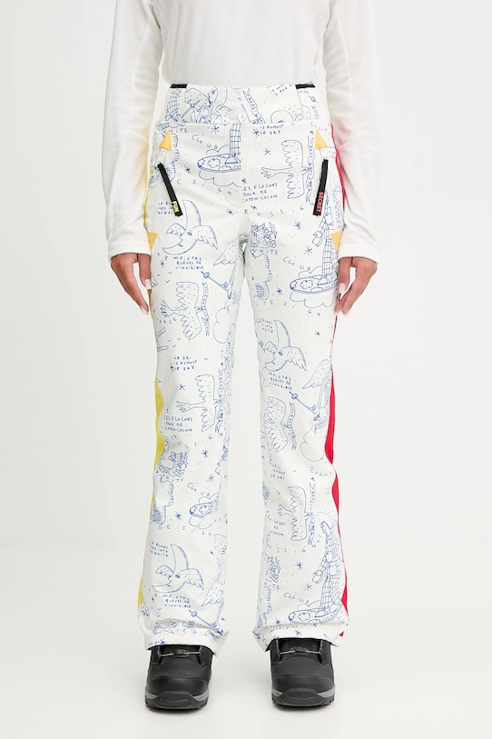 Rossignol spodnie narciarskie JCC tkanina biały RLOWP18