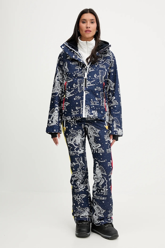 Lyžiarske nohavice Rossignol JCC RLOWP18 tmavomodrá AW25