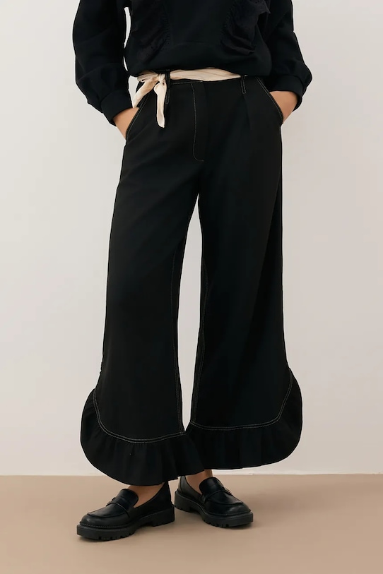 Bizuu spodnie NELLY NELLY.CZARNY czarny AW25