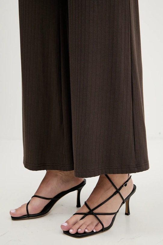 La Mania spodnie dresowe MERCE brązowy MERCE