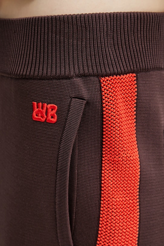 Kalhoty Wales Bonner Tide Track Pant hnědá UA25KN02.VI05.801