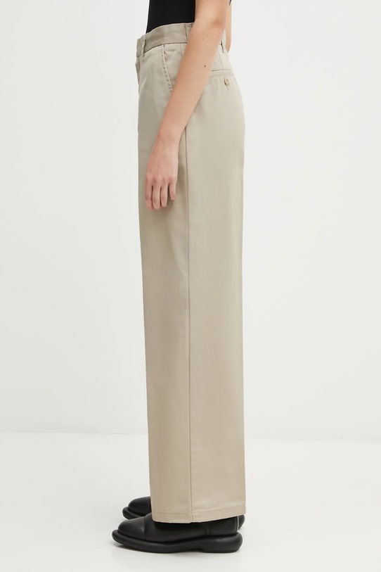 Carhartt WIP spodnie W' Omak Pant I035682.G102 beżowy AW25