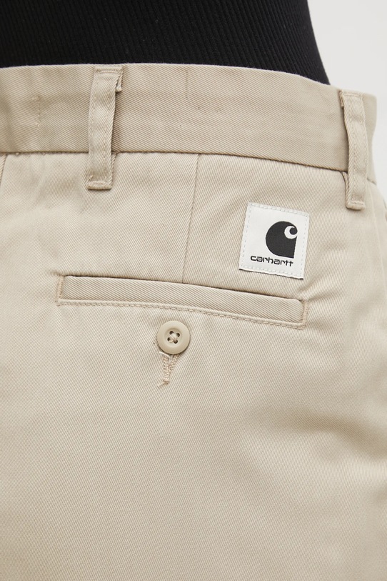 Carhartt WIP spodnie W' Omak Pant beżowy I035682.G102