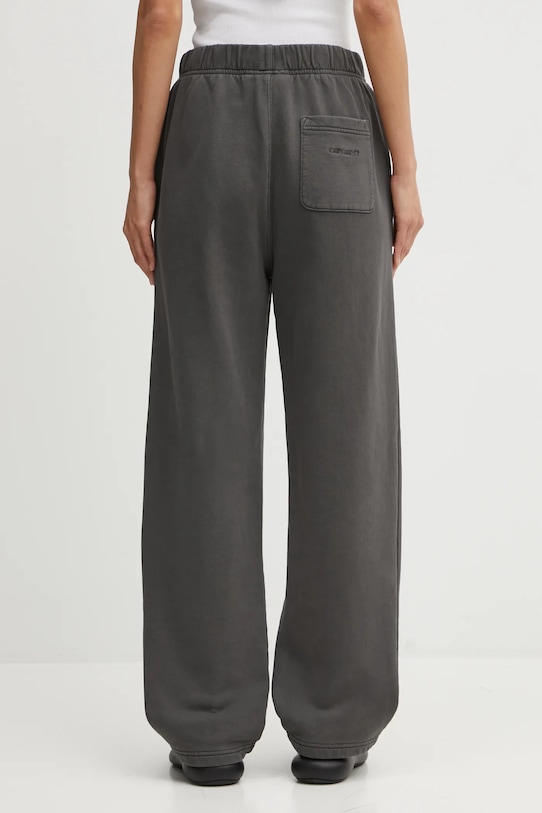 Odzież Carhartt WIP spodnie dresowe bawełniane W' Benton Sweat Pant I034513.87GD szary