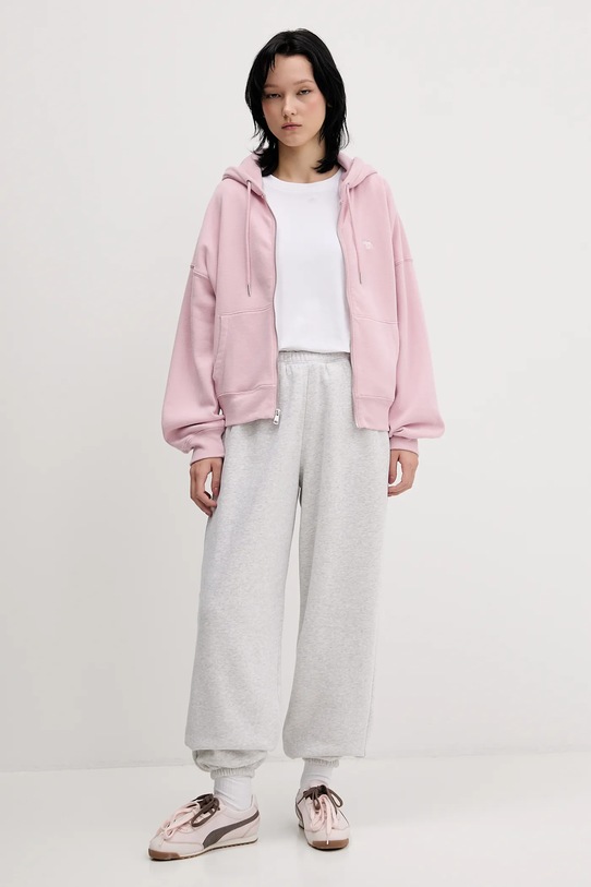 Abercrombie & Fitch spodnie dresowe KI147.5140.130 szary AW25