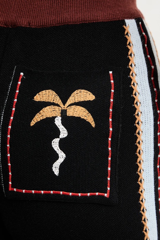 Tepláky Never Fully Dressed NFDKN710 čierna