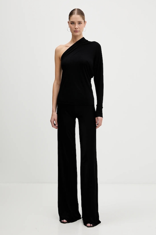 Rick Owens Lilies spodnie Bias LI02E3334.JVS czarny AW25