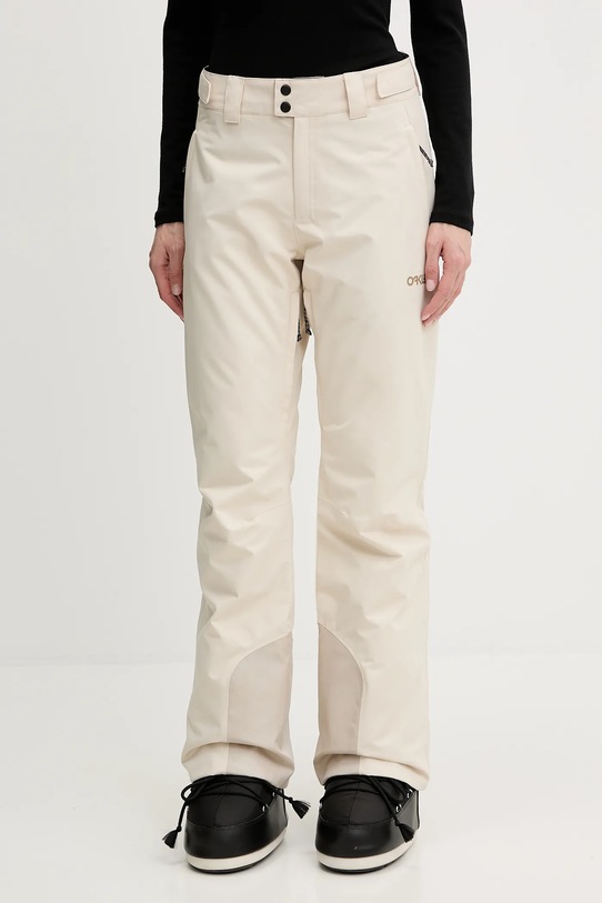 Oakley spodnie narciarskie JASMINE tkanina beżowy FOA500128