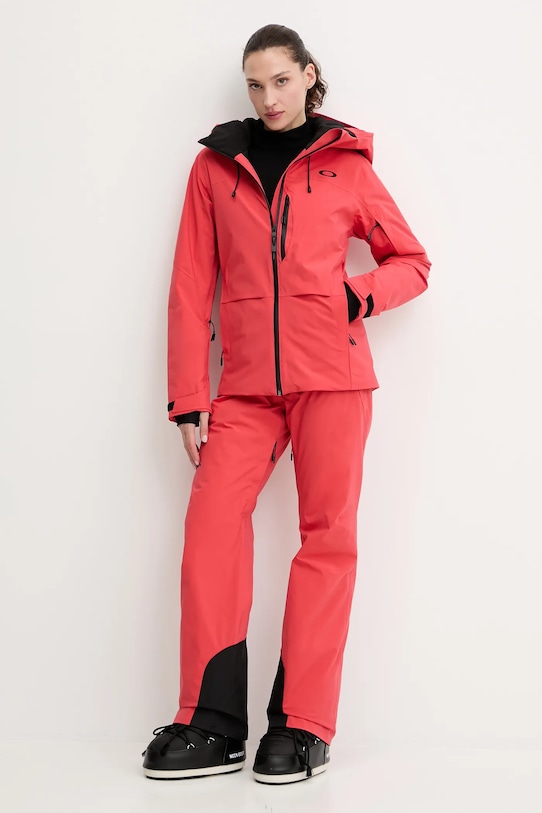 Lyžiarske nohavice Oakley CANOPY FOA500826 červená AW25