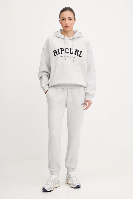Rip Curl spodnie dresowe VARSITY 00LWPA szary AW25