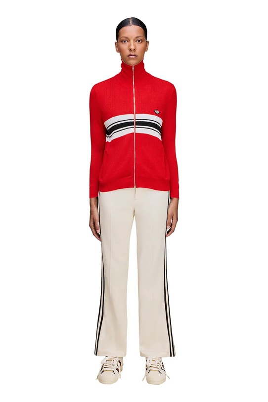 adidas Originals x Wales Bonner spodnie W Ft Tp KD0352 biały AW25