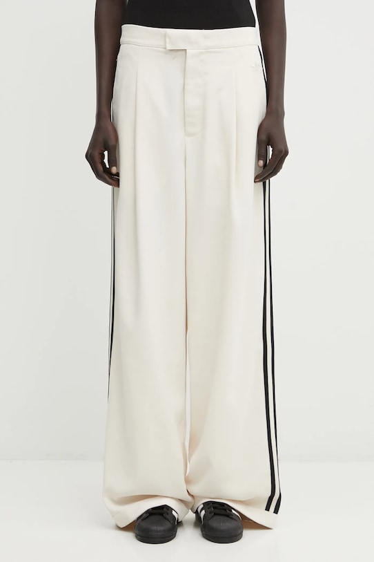 Панталон adidas Originals Wb Wide Trouser KB2295 бежов AW25