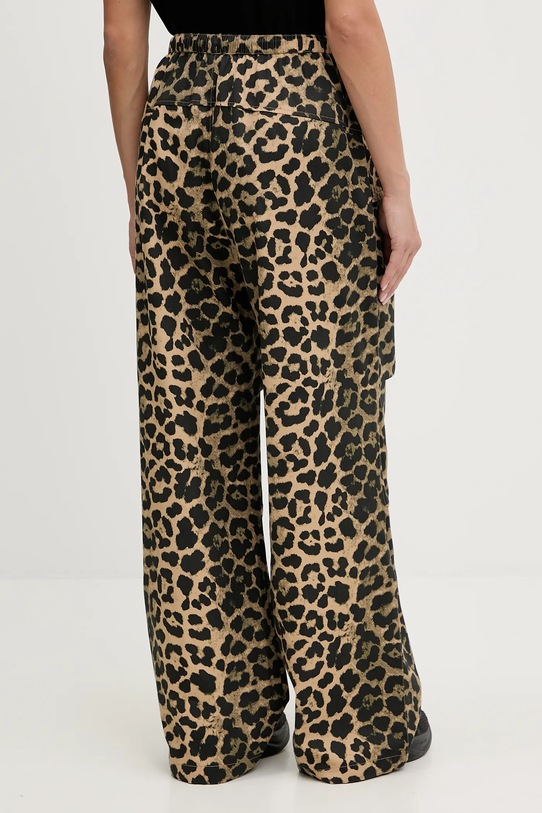 Odzież P.E Nation spodnie bawełniane 253P147 brązowy