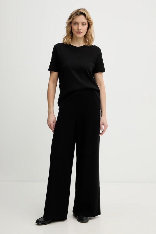 United Colors of Benetton spodnie dresowe 17Q3DF013 czarny AW25