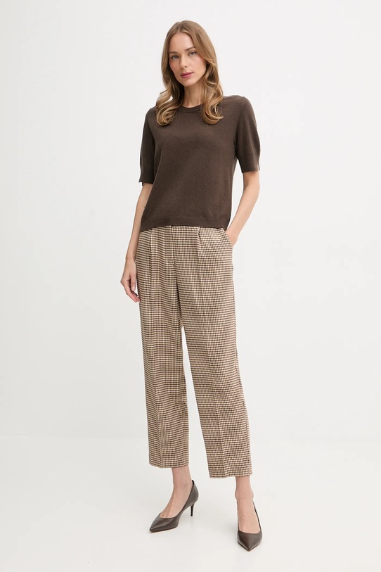 United Colors of Benetton spodnie 44BWDF0AE beżowy AW25