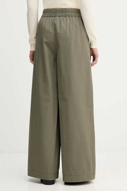 Odzież United Colors of Benetton spodnie bawełniane 4PAXDF0A4 zielony