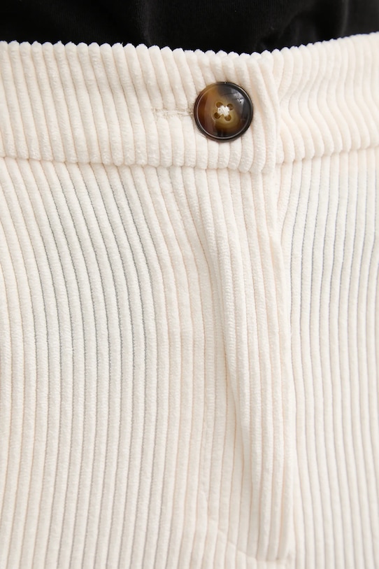 United Colors of Benetton spodnie sztruksowe beżowy 4Q5GDF0AI