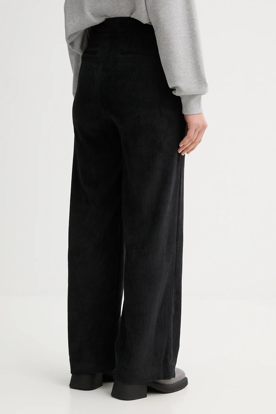 Odzież United Colors of Benetton spodnie sztruksowe 4Q5GDF0AI czarny