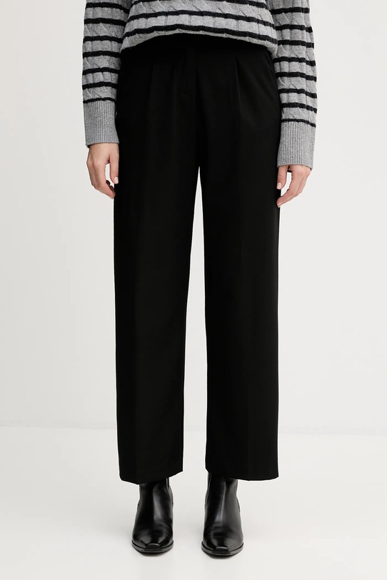 United Colors of Benetton spodnie tkanina czarny 4QIKDF0AC